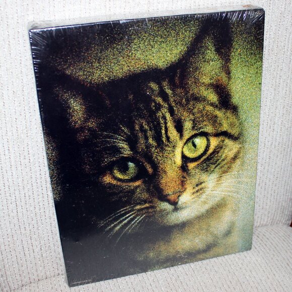 3/$88❤️sealed vintage 1987 MISTY Tabby Cat Springbok 500 pc puzzle Kitty Kitten - Picture 1 of 5